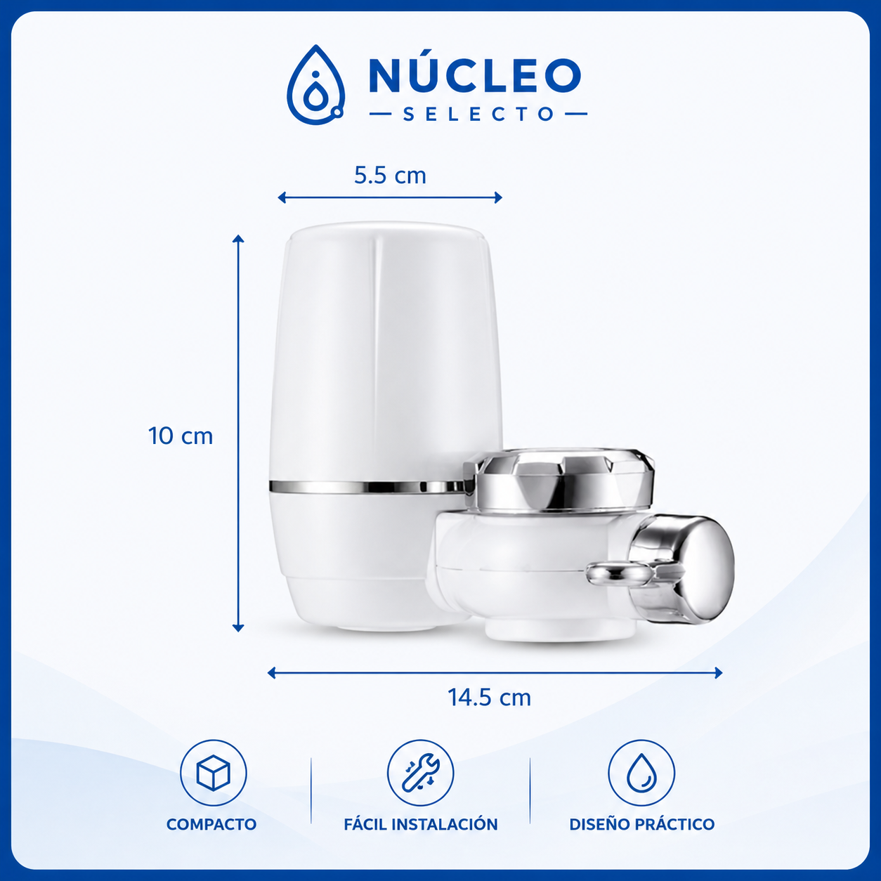 Purificador de Agua para Grifo – Limpieza y seguridad 💧