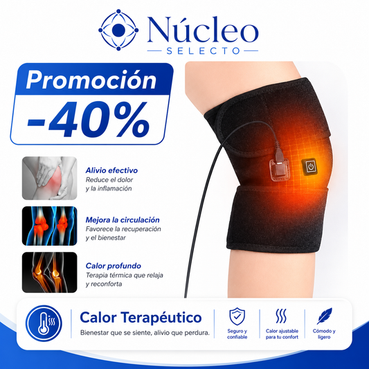 Rodillera Térmica Ajustable – Alivio y bienestar ❤️