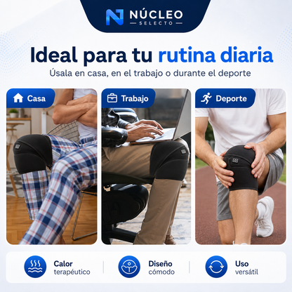 Rodillera Térmica Ajustable – Alivio y bienestar ❤️