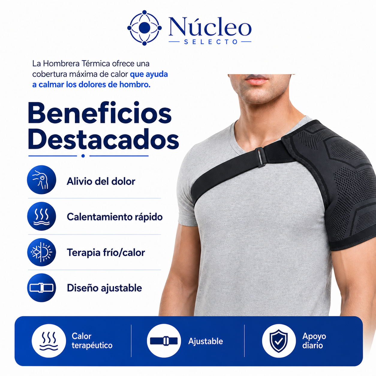 Hombrera Térmica – Descanso y Alivio ❤️